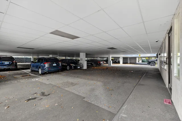 a view of parking area