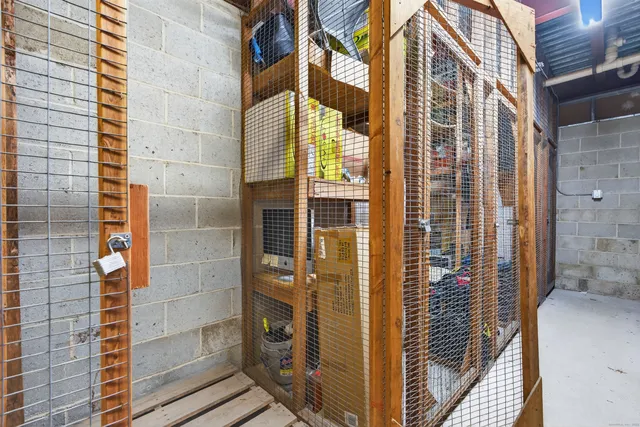 a view of a street with buildings