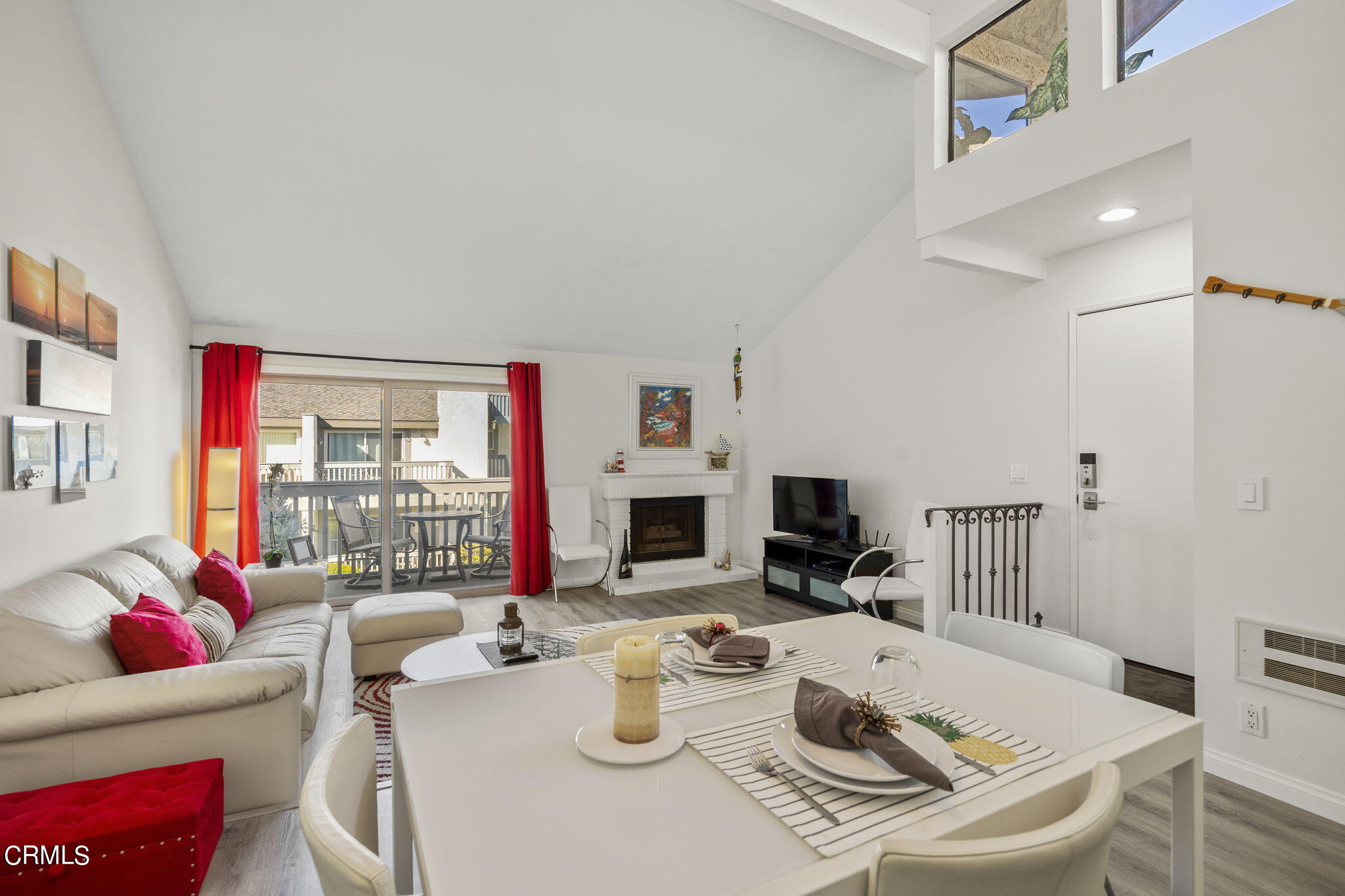 3140 Sunset Lane Oxnard, CA 93035 - Photo 8 of 45 a living room with furniture and a fireplace