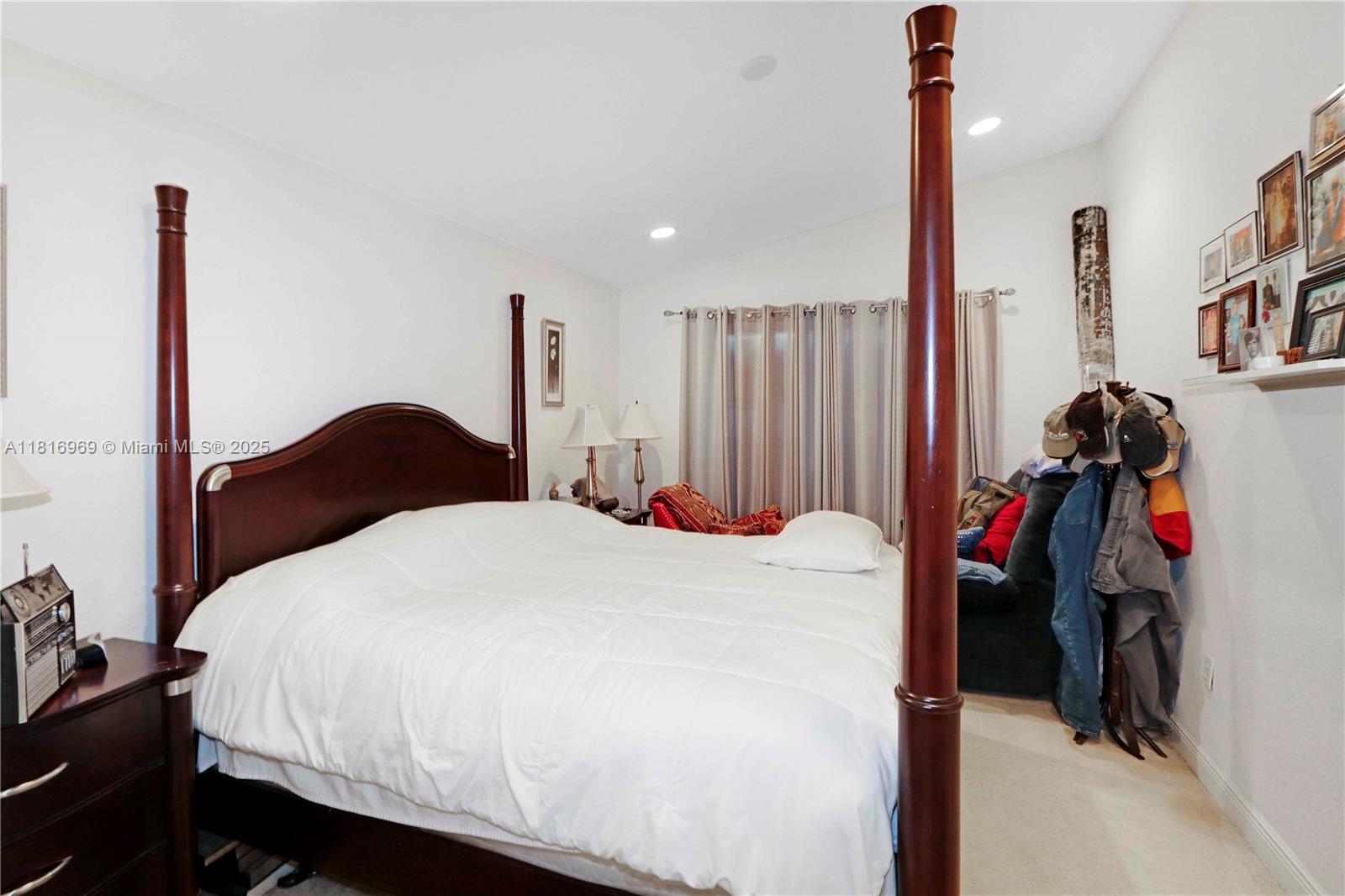 1585 Southeast 20th Road Homestead, FL 33035 - Photo 7 of 26 a bedroom with a bed and a closet