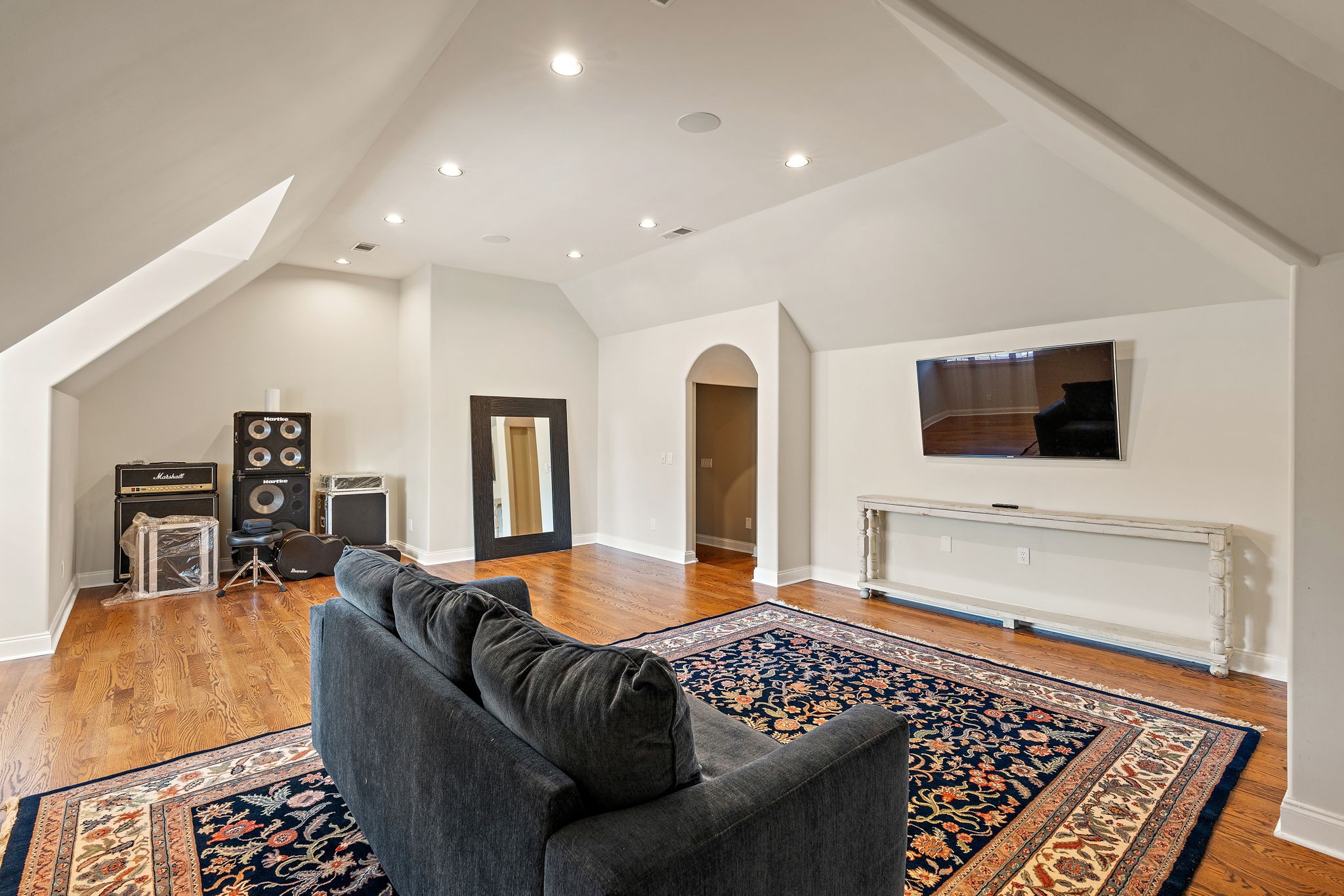 618 Ridgecrest Lane Lebanon, TN 37087 - Photo 38 of 75 a living room with furniture and a flat screen tv
