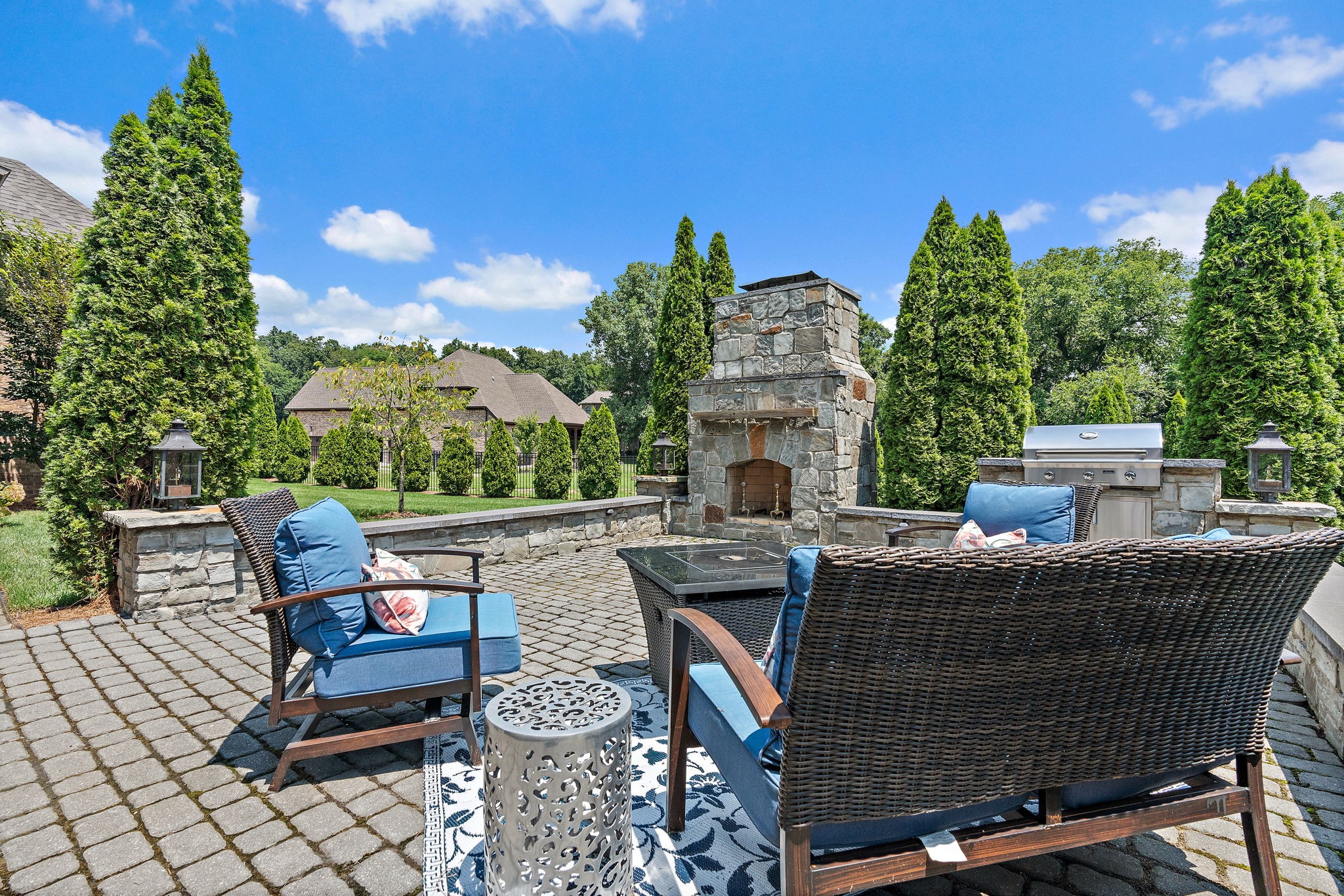 618 Ridgecrest Lane Lebanon, TN 37087 - Photo 51 of 75 a patio with table and chairs