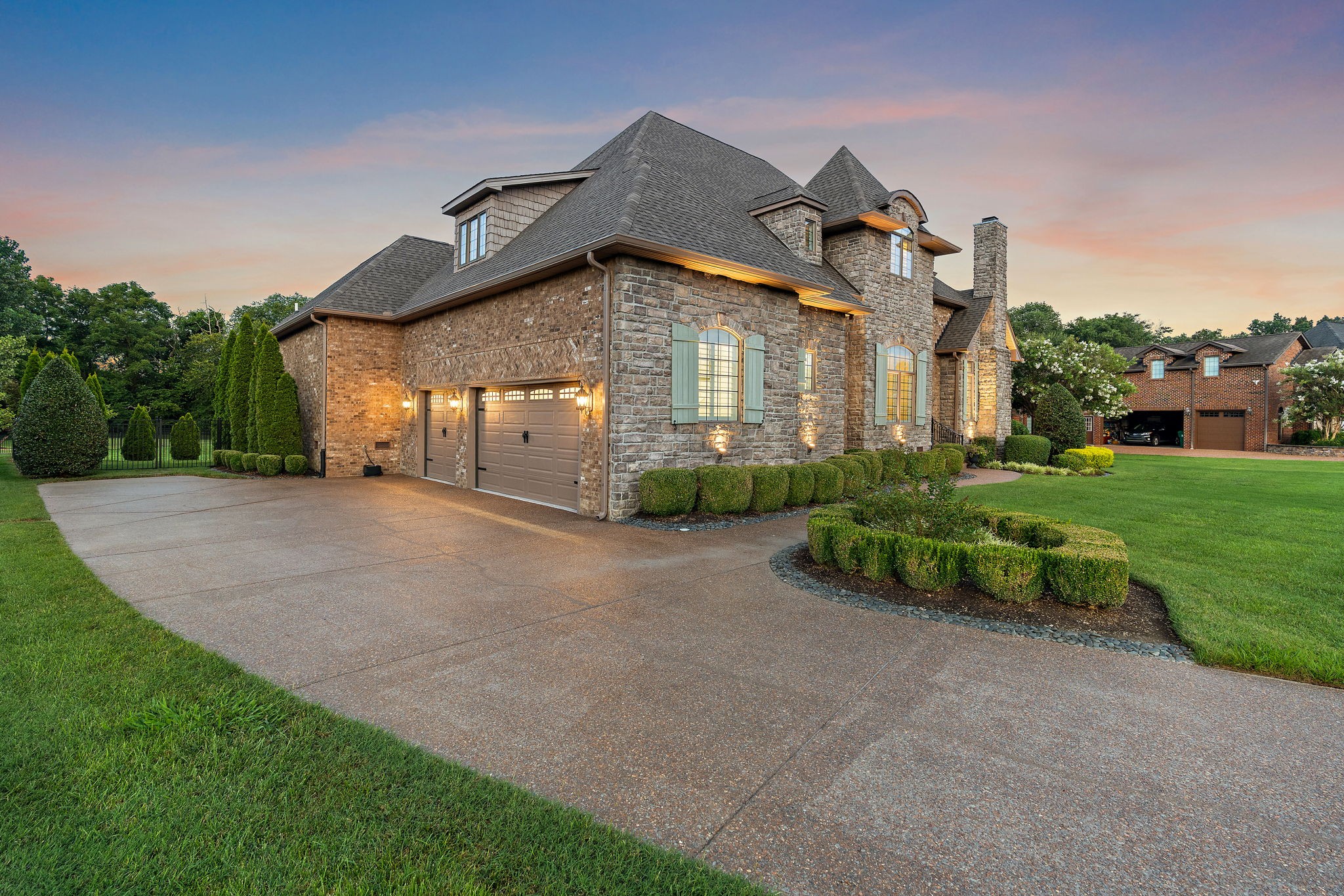 618 Ridgecrest Lane Lebanon, TN 37087 - Photo 60 of 75 a front view of a house with a yard and garage