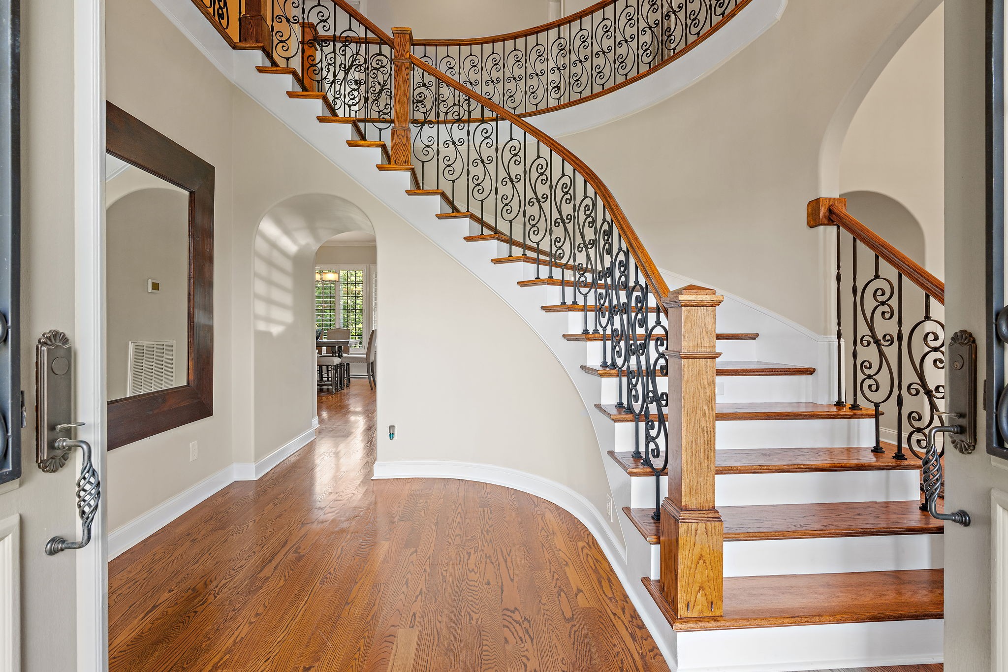 618 Ridgecrest Lane Lebanon, TN 37087 - Photo 8 of 75 a view of entryway and hall with wooden floor