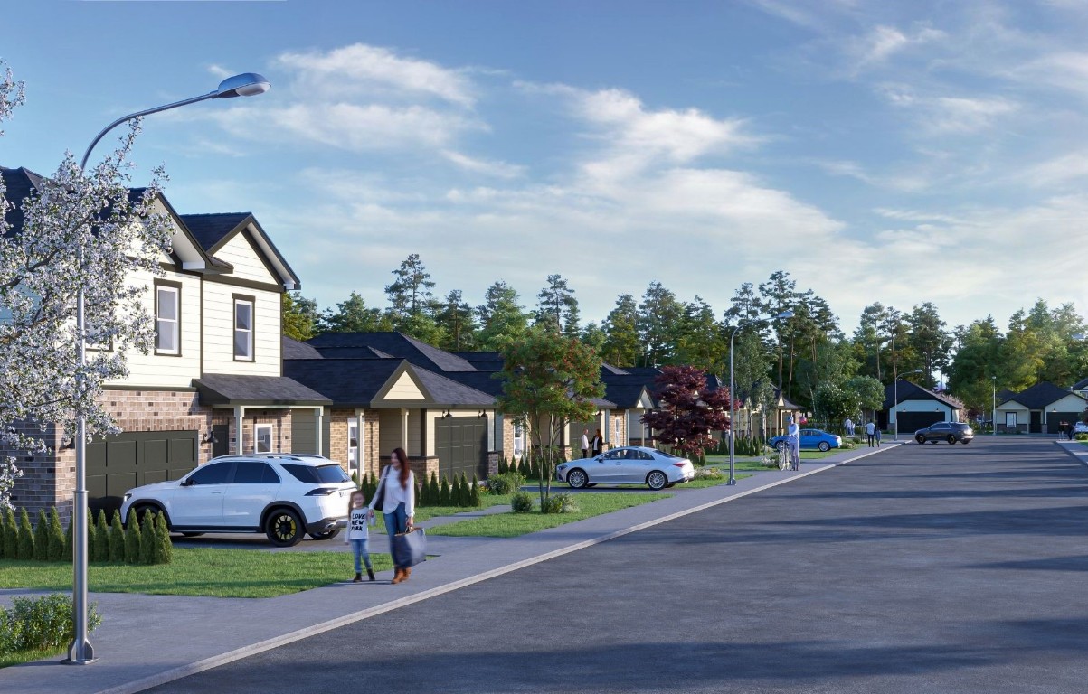 25569 Roy Rogers Road Splendora, TX 77372 - Photo 2 of 4 Timeless Texas curb appeal featuring warm natural stone accents and inviting character.