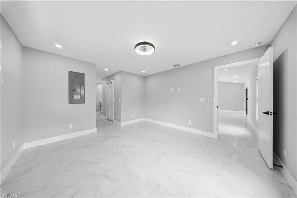 3406 25th Street Southwest Lehigh Acres, FL 33976 - Photo 21 of 44 a view of an empty room