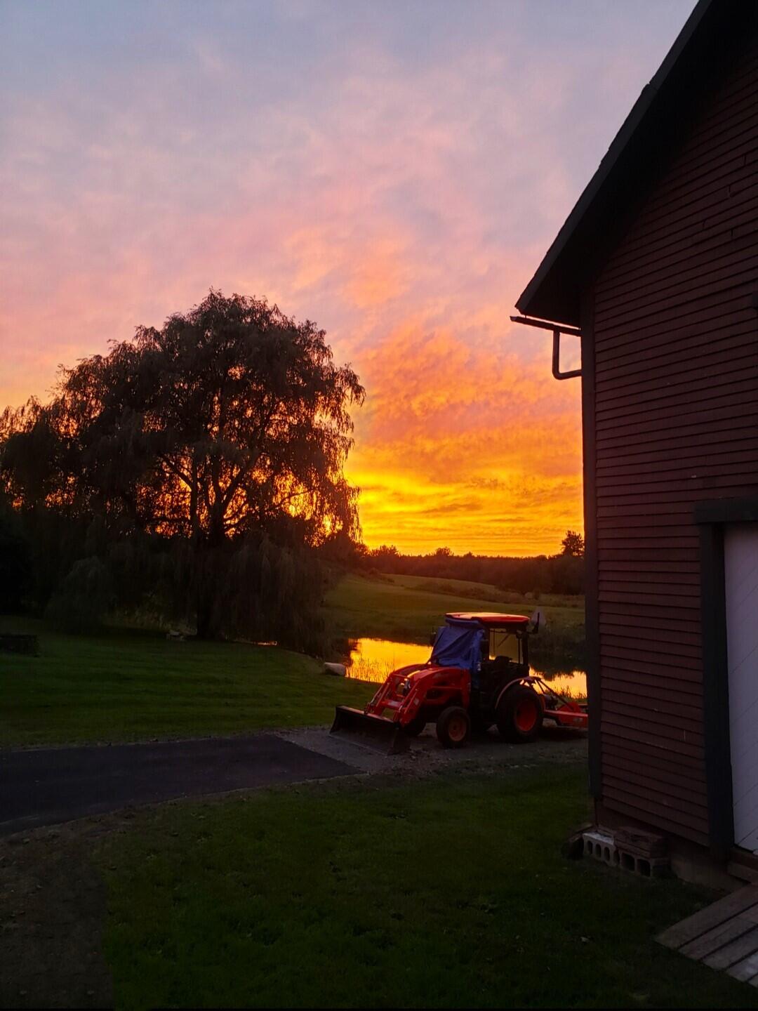 356 Notch Road Skowhegan, ME 04976 - Photo 55 of 59 356 Notch Farm Sunset