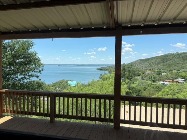 a view of a balcony