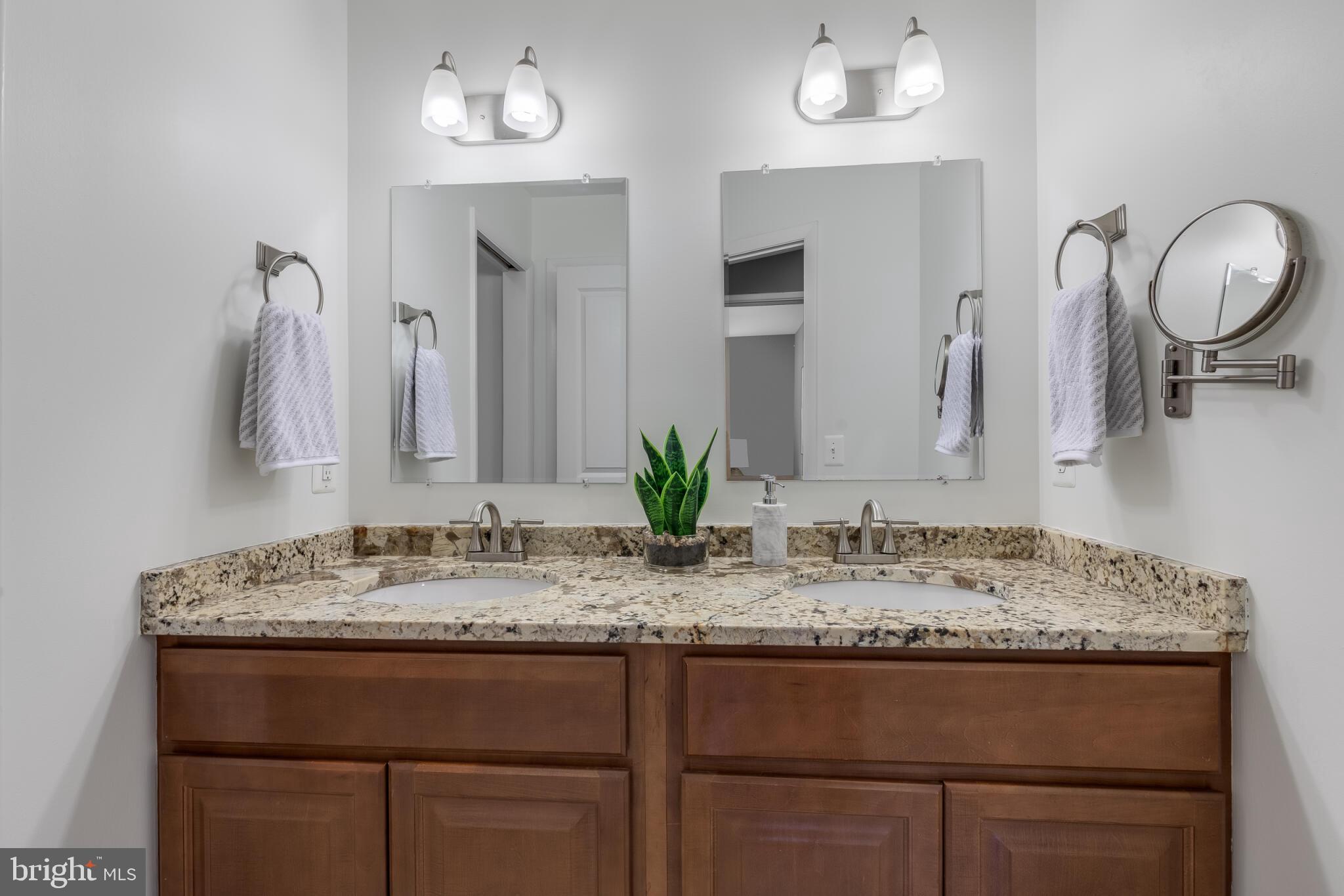 7504 Nancemond Street Springfield, VA 22150 - Photo 18 of 51 Granite vanity with storage