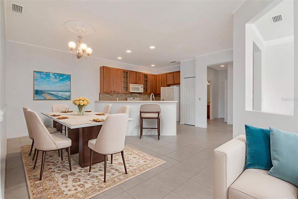 125 Shell Falls Drive Apollo Beach, FL 33572 - Photo 23 of 48 a view of a dining room with furniture