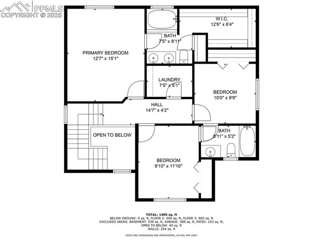 a view of room with window and wooden floor