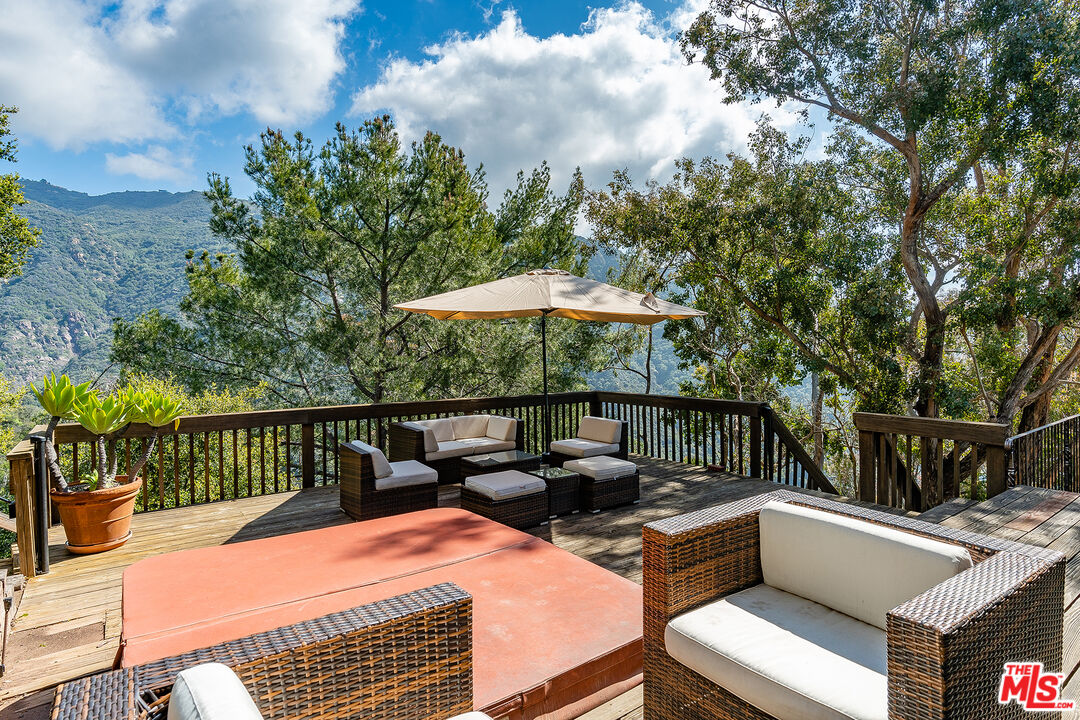 2382 Live Oak Meadows Road Malibu, CA 90265 - Photo 41 of 50 a outdoor view with a sitting space