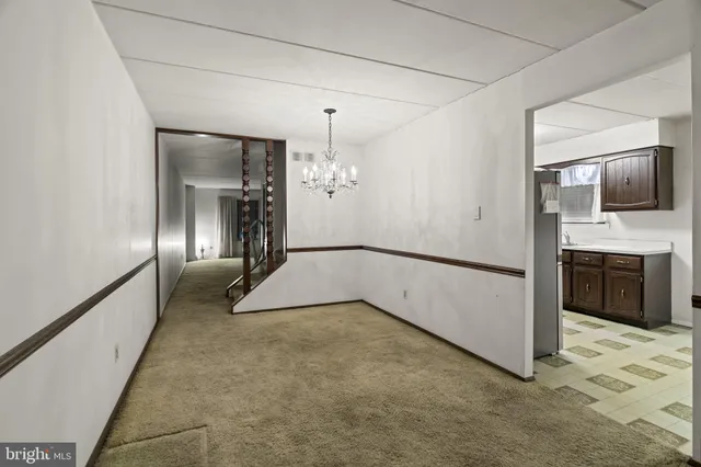 a view of room with window