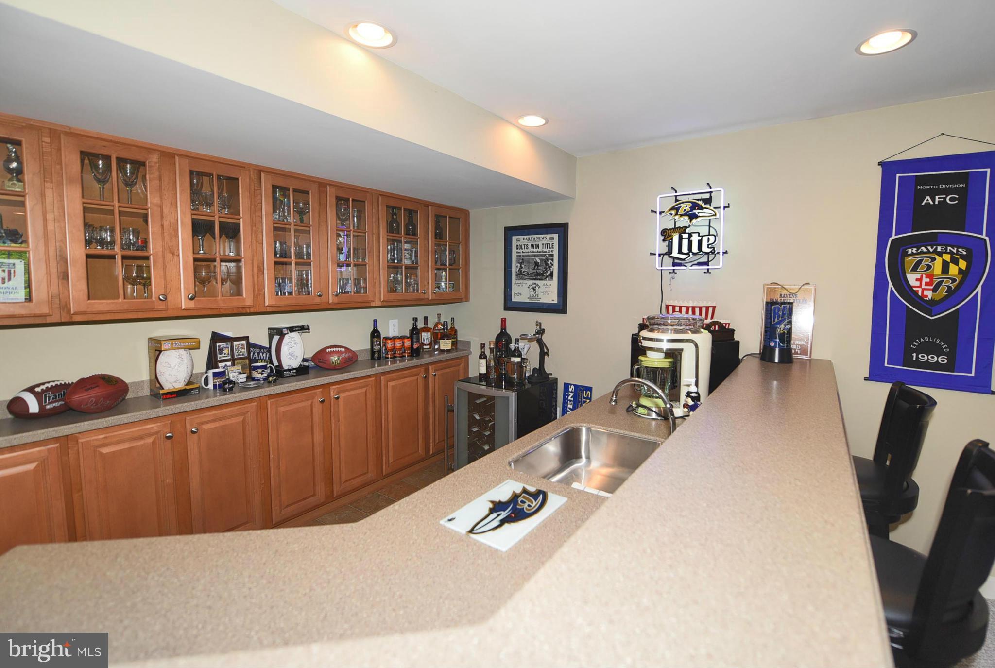 5111 Bright Owl Road Perry Hall, MD 21128 - Photo 25 of 30 Family Room with full bar