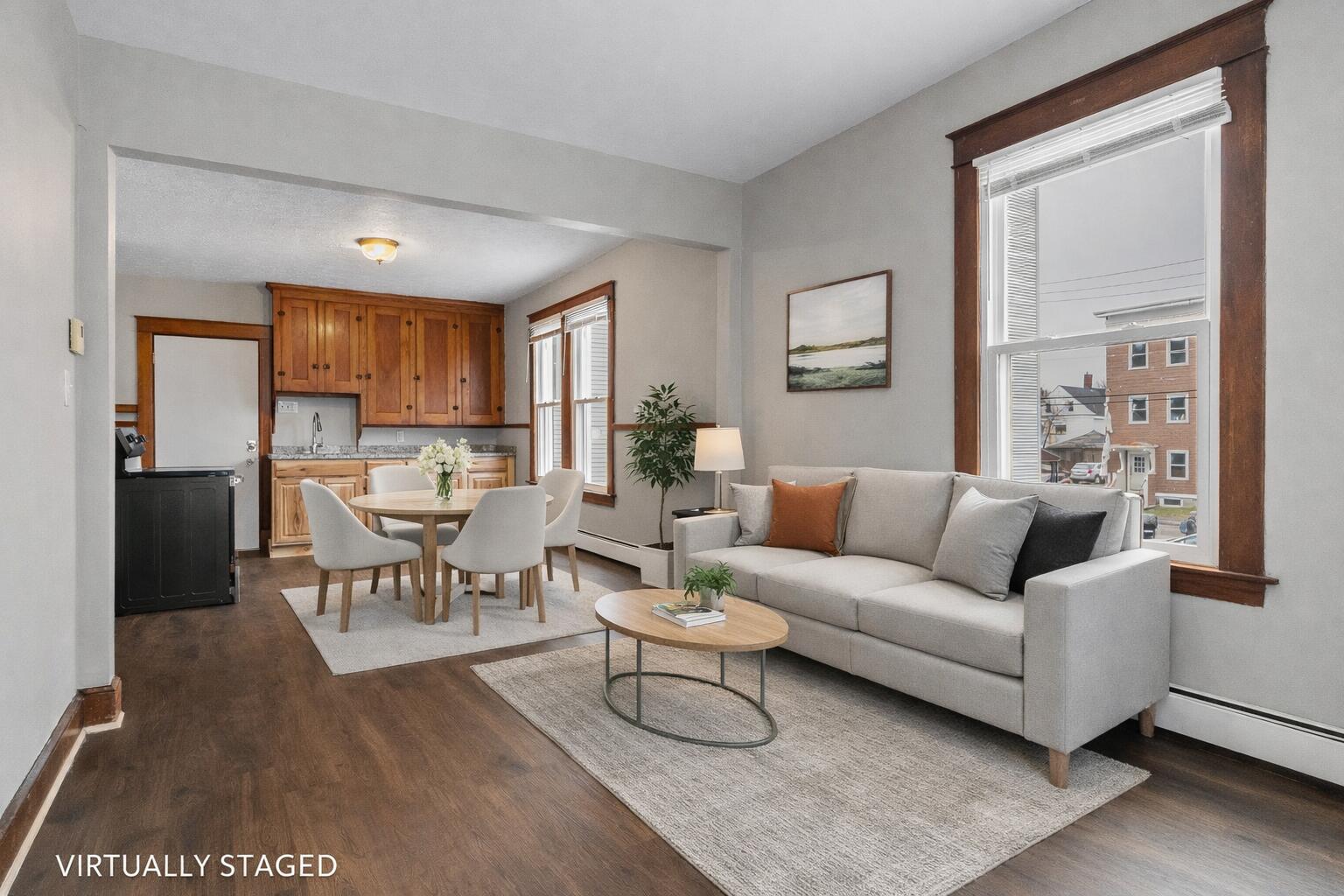 89 Walnut Street Lewiston, ME 04240 - Photo 19 of 48 Virtually Staged Living Room