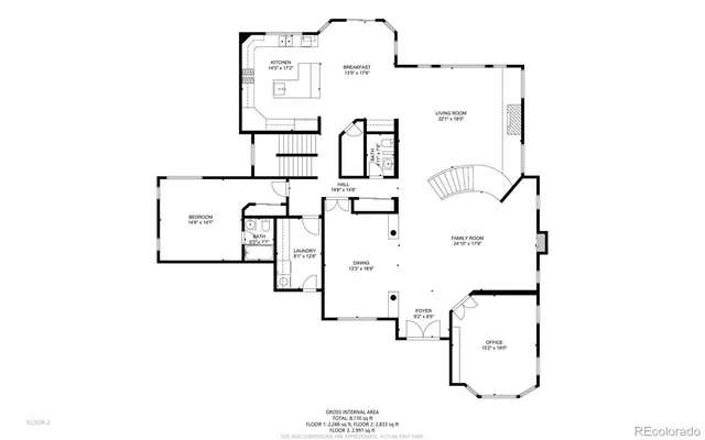 a picture of floor plan