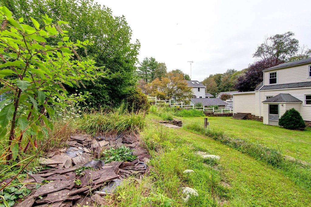 112 Wallace Road Sturbridge, MA 01566 - Photo 6 of 30 a view of backyard with swimming pool