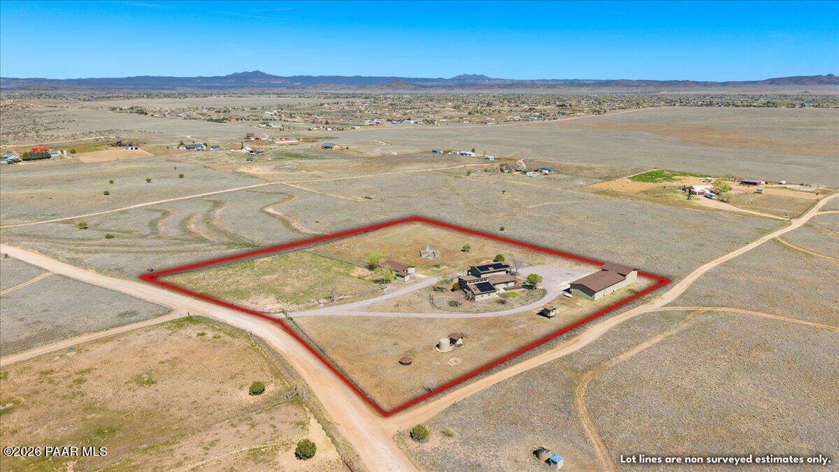 1445 South Table Mountain Road Chino Valley, AZ 86323 - Photo 67 of 73 67-Aerial View NW