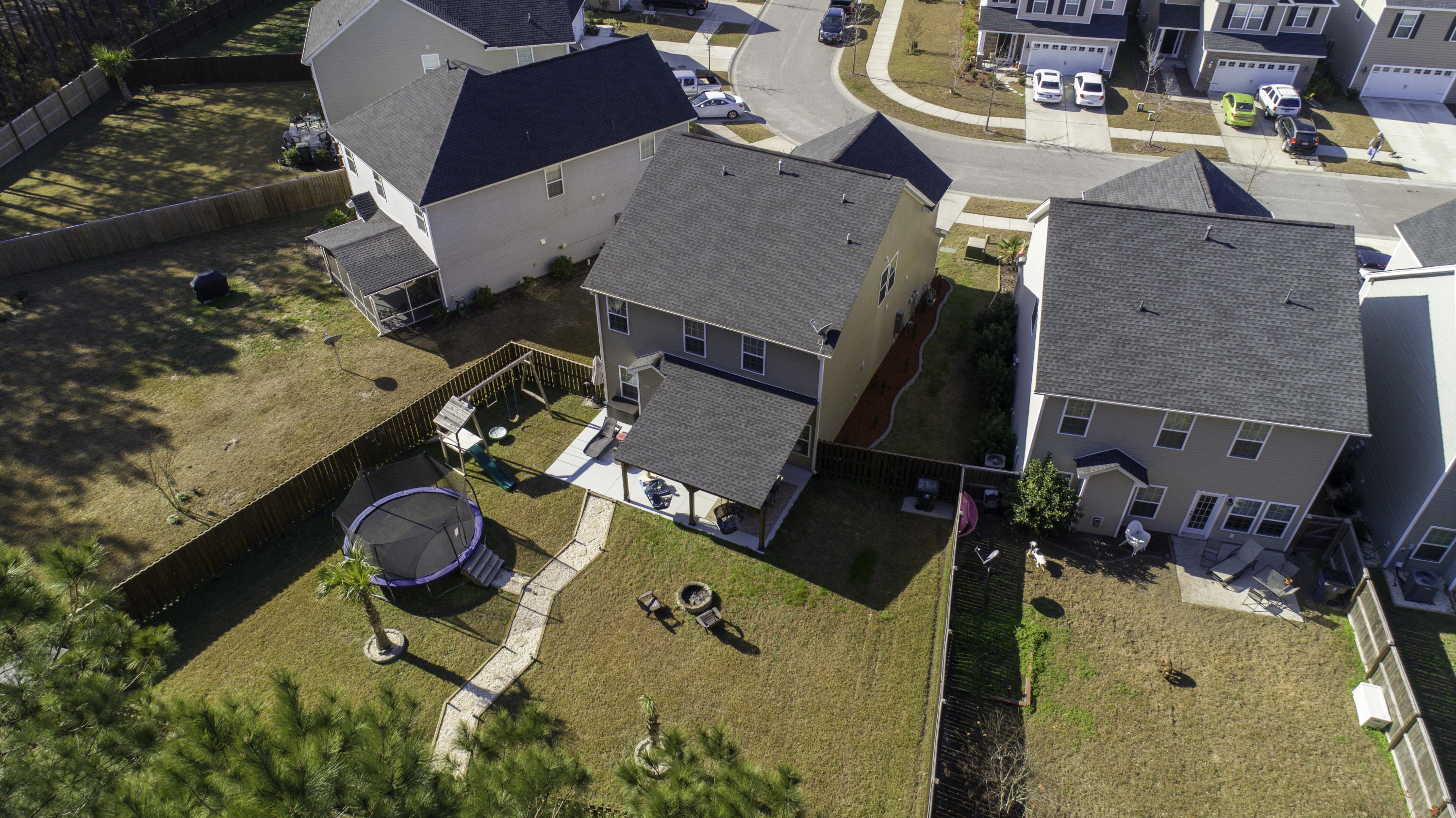 227 Overcup Loop Summerville, SC 29486 - Photo 33 of 37 Aerial Backyard