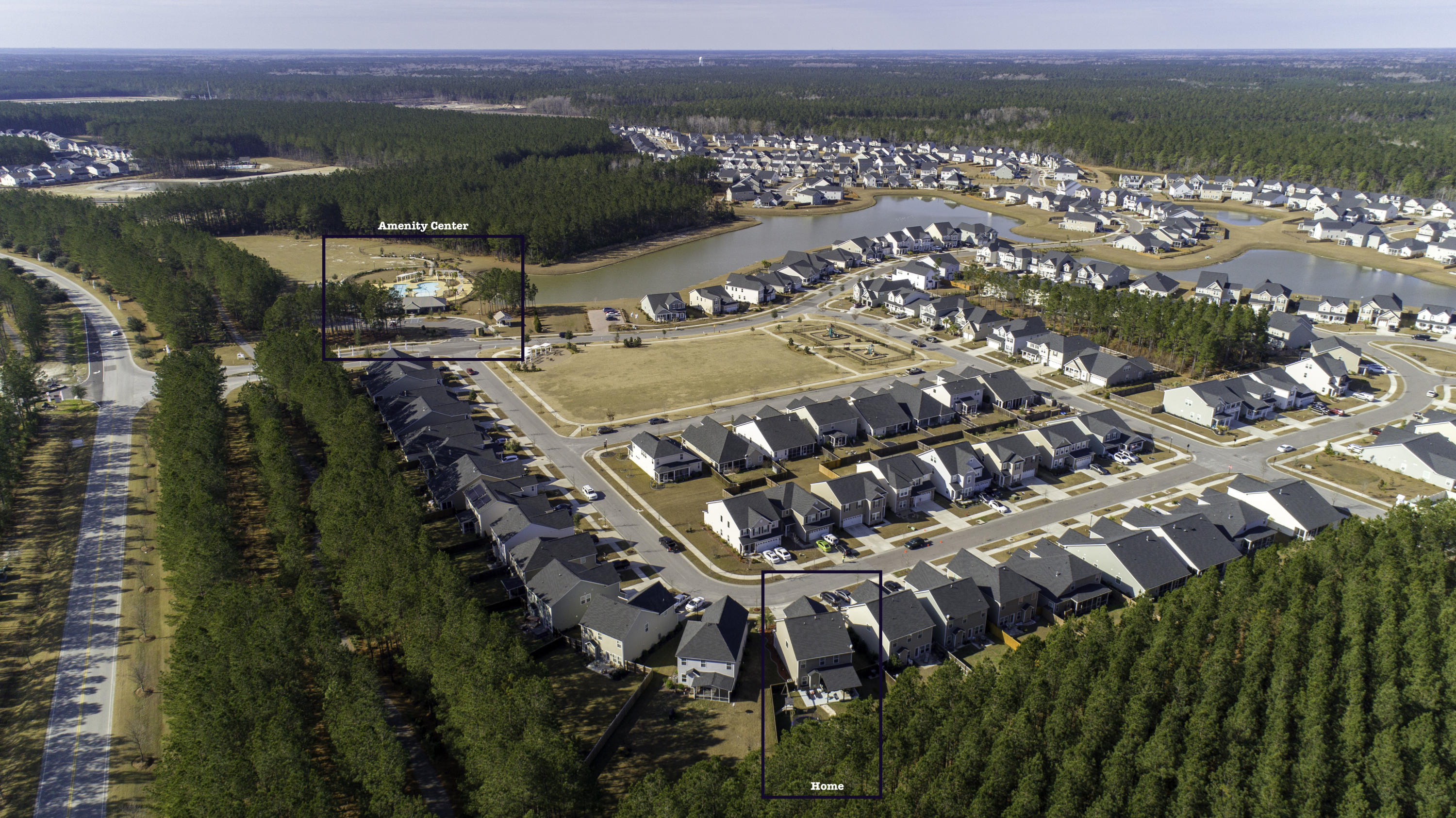227 Overcup Loop Summerville, SC 29486 - Photo 34 of 37 Aerial Neighborhood View
