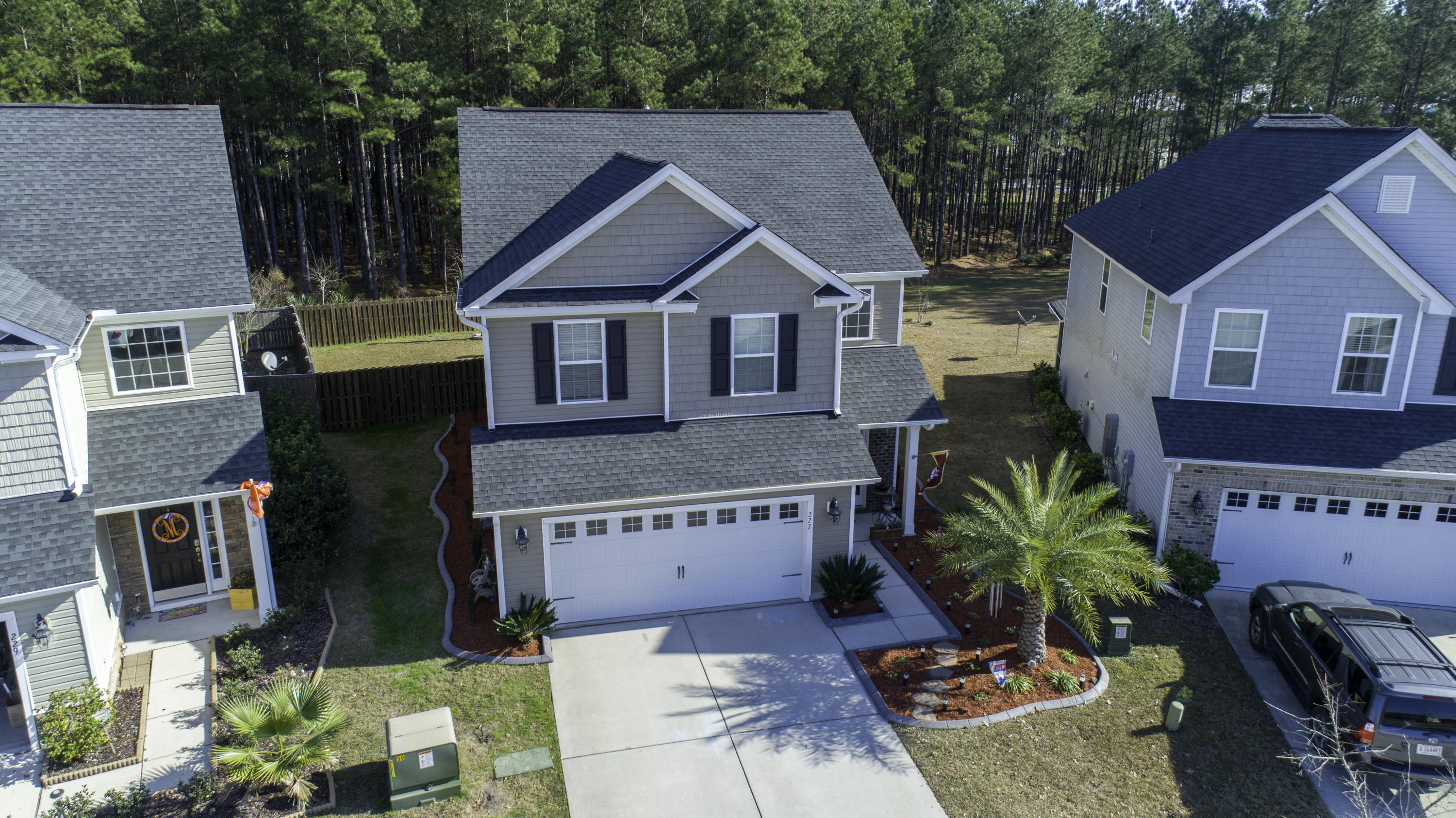 227 Overcup Loop Summerville, SC 29486 - Photo 35 of 37 Aerial Garden View