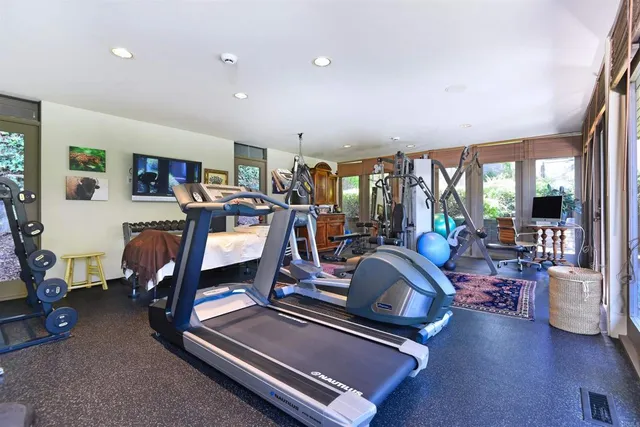 a view of a city with tall buildings