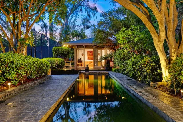 a view of a balcony with chairs