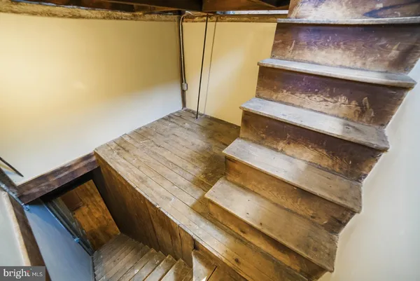 a view of wooden floor