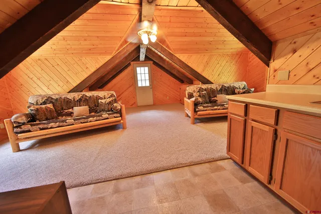 a outdoor space with furniture