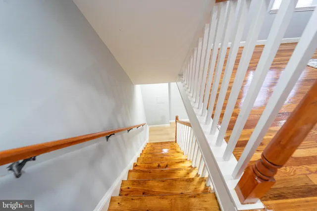 a view of wooden floor