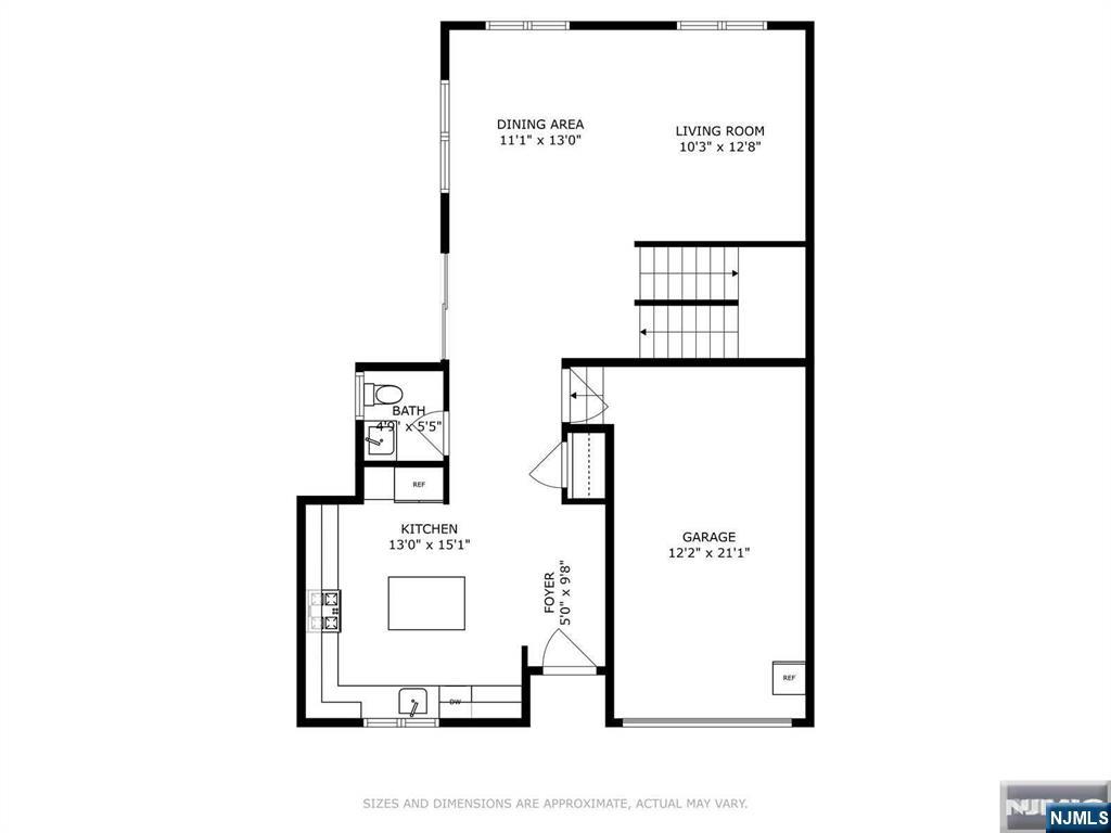 5 Benjamin Road Tenafly, NJ 07670 - Photo 49 of 50 a picture of a bench in front of a wall