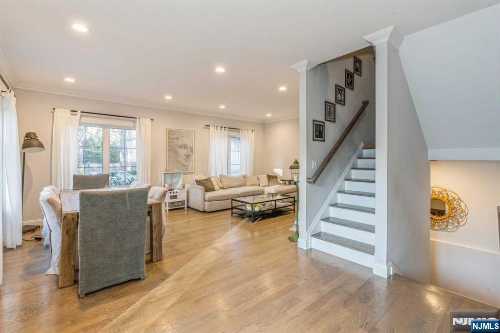 5 Benjamin Road Tenafly, NJ 07670 - Photo 7 of 50 a living room with furniture and a wooden floor