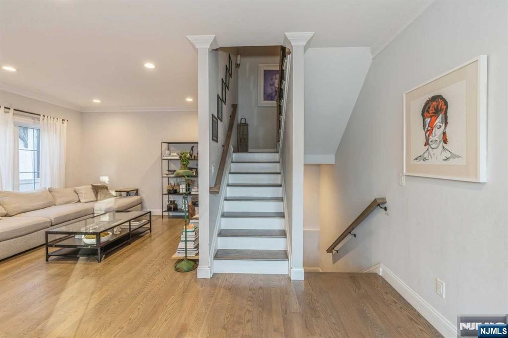 5 Benjamin Road Tenafly, NJ 07670 - Photo 8 of 50 a view of entryway and hall with wooden floor