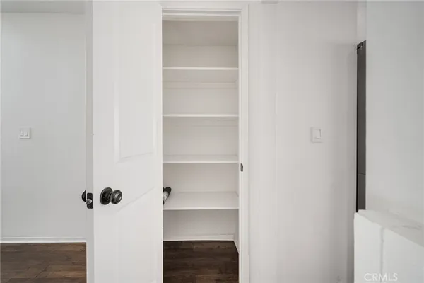 a view of a closet