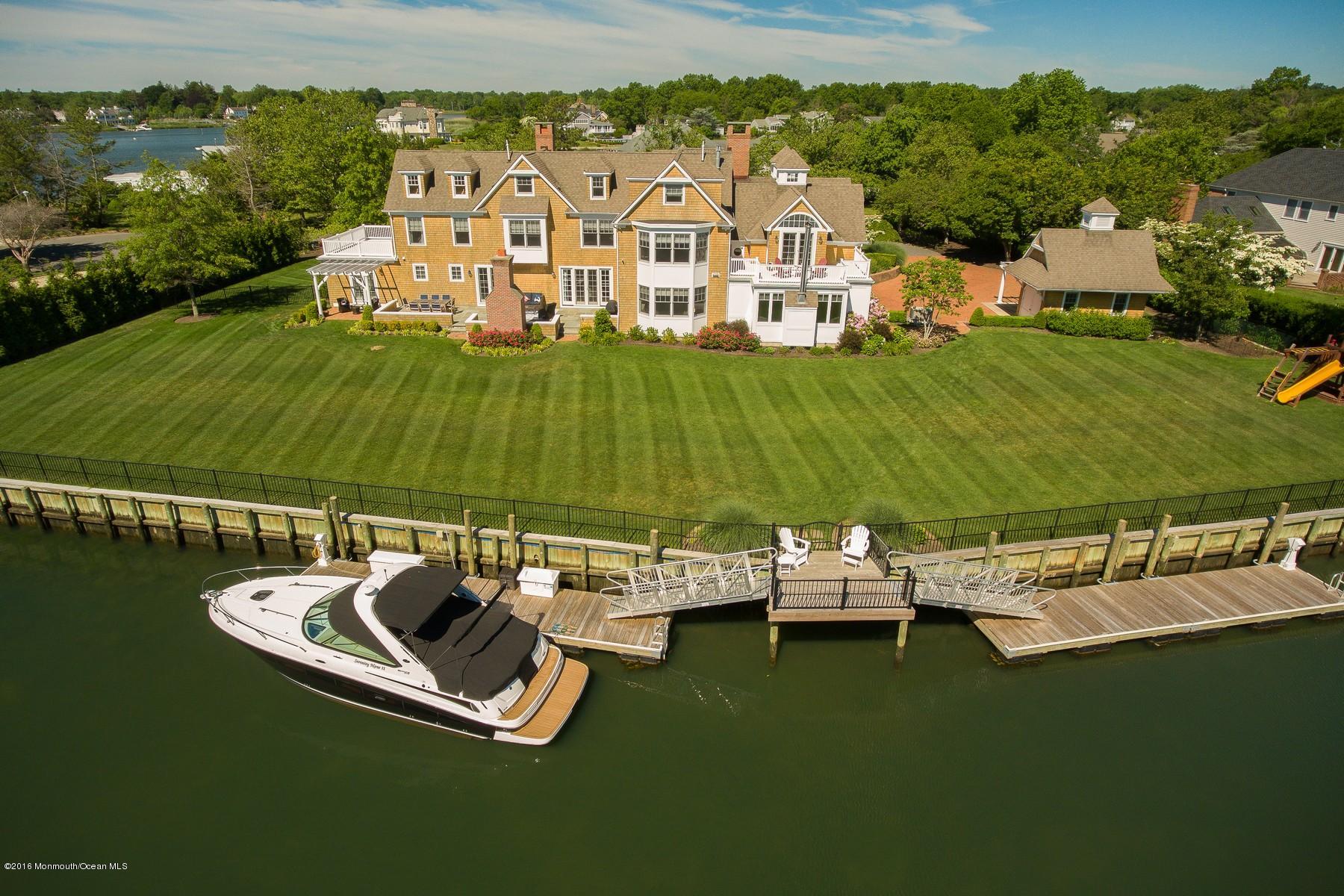 13 Rivers Edge Drive Rumson, NJ 07760 - Photo 40 of 41 Waterfront Oasis...