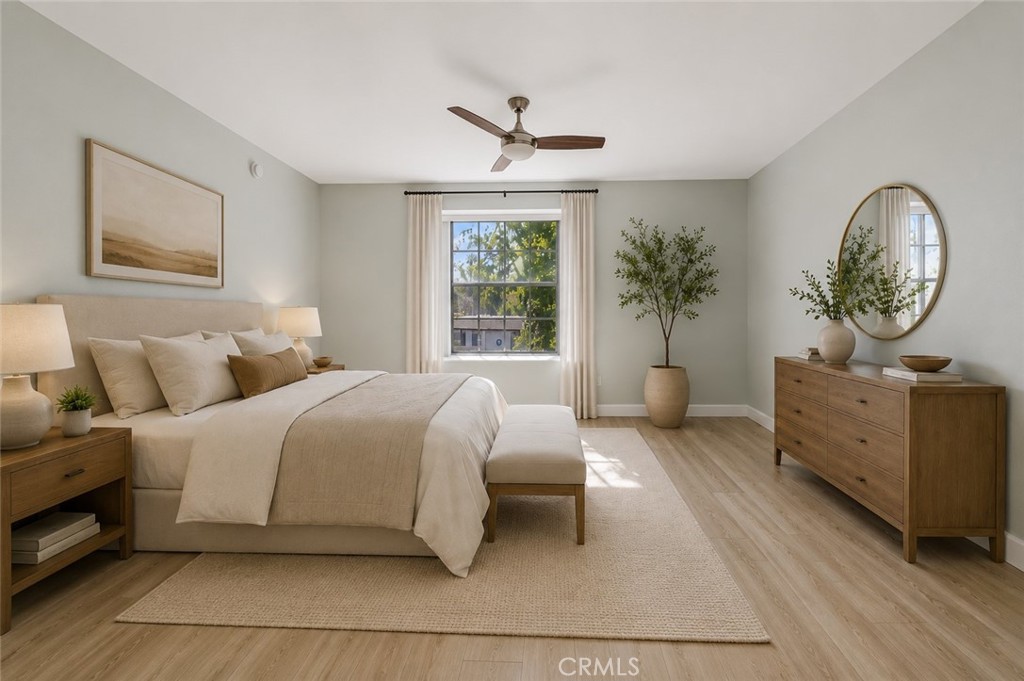 600 Central Avenue, Unit 376 Riverside, CA 92507 - Photo 15 of 27 Primary bedroom. Virtual staged.