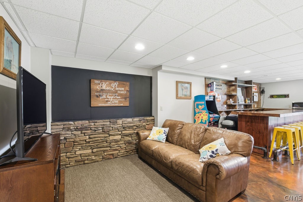 7175 Horton Road Hamilton, NY 13346 - Photo 30 of 49 Lower level living room rec space.