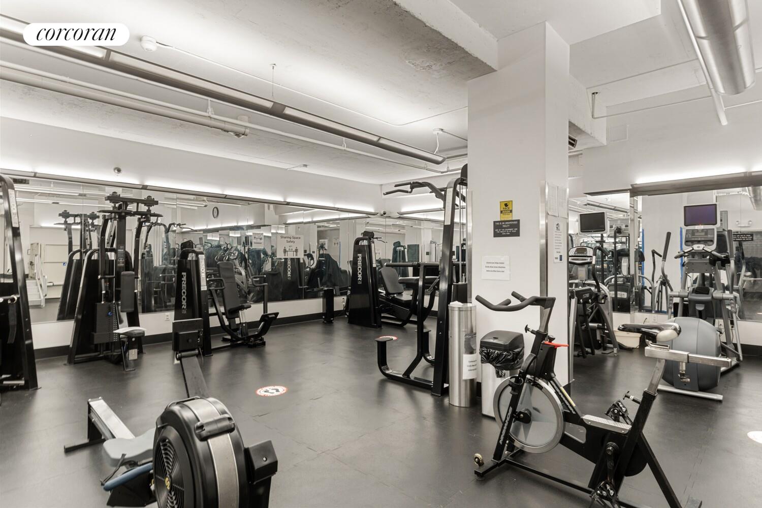 137 East 36th Street, Unit 3G Manhattan, NY 10016 - Photo 11 of 14 a view of a room with gym equipment