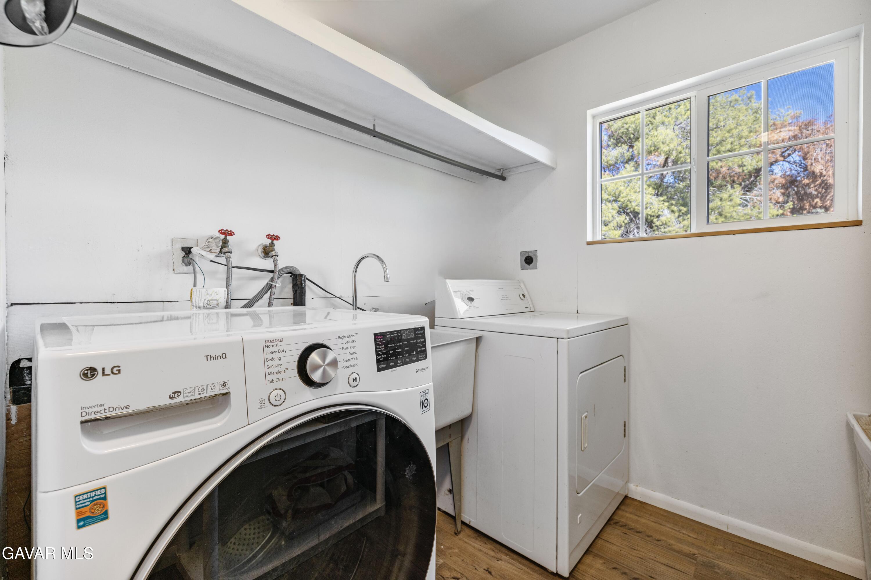 32901 Hawley Road Acton, CA 93510 - Photo 17 of 44 a utility room with dryer and washer