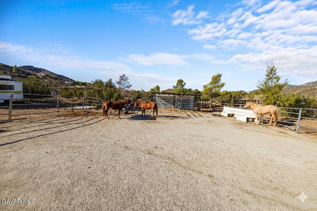 32901 Hawley Road Acton, CA 93510 - Photo 18 of 44 a view of the terrace with city view