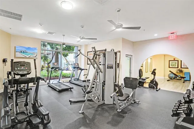 a projector room with furniture