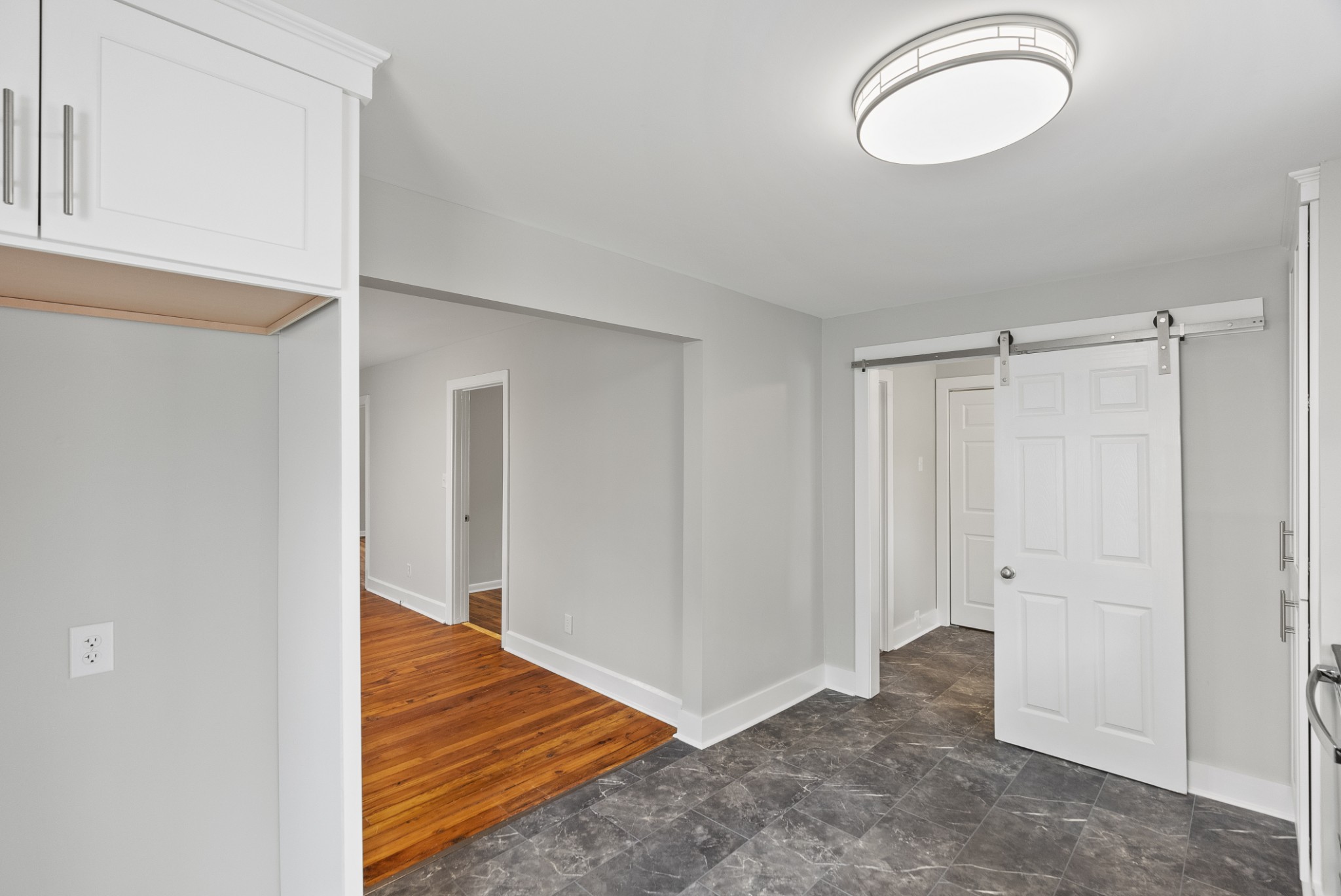 104 North Walnut Street Springfield, TN 37172 - Photo 17 of 19 a view of a room with wooden floor and bathroom