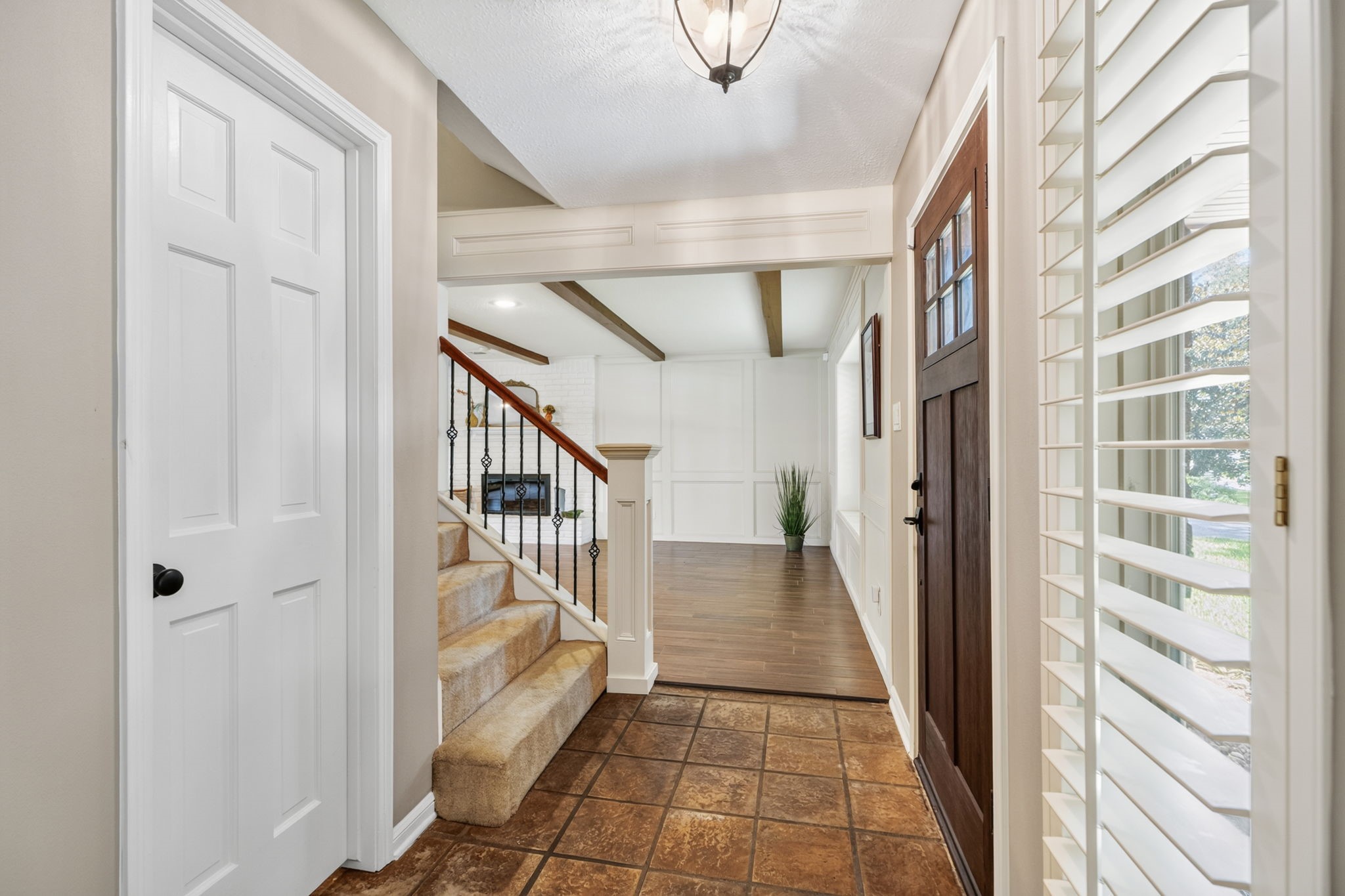 3414 Flaming Candle Drive Spring, TX 77388 - Photo 7 of 50 ENTRY - As you enter the home, the Family room is to the right, and the formal living and dining rooms are to the left. There is a powder room near the stairs.