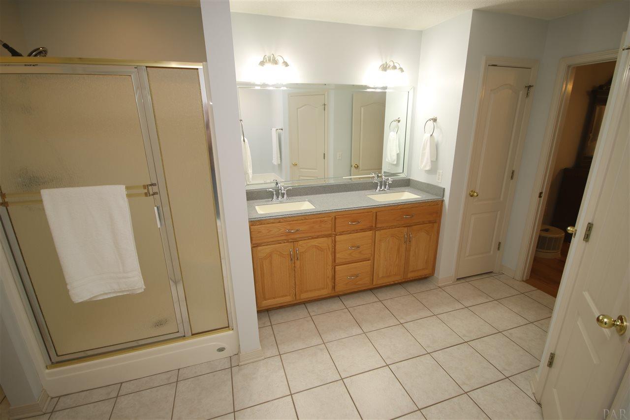 5337 Morgan Ridge Drive Milton, FL 32570 - Photo 26 of 50 and beveled edge mirror. New vanity lights 2/2018