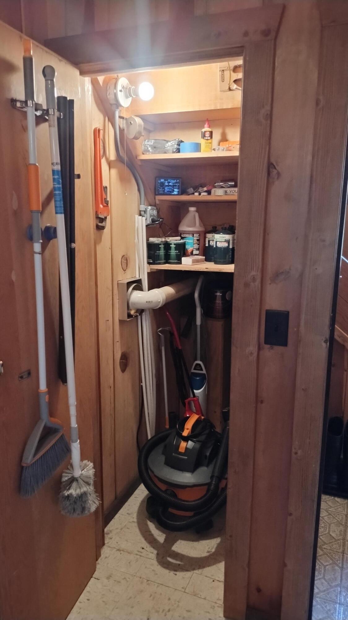 51867 Cedar Road Cedar Slope, CA 93265 - Photo 22 of 38 20-Closet holds the tankless water heate