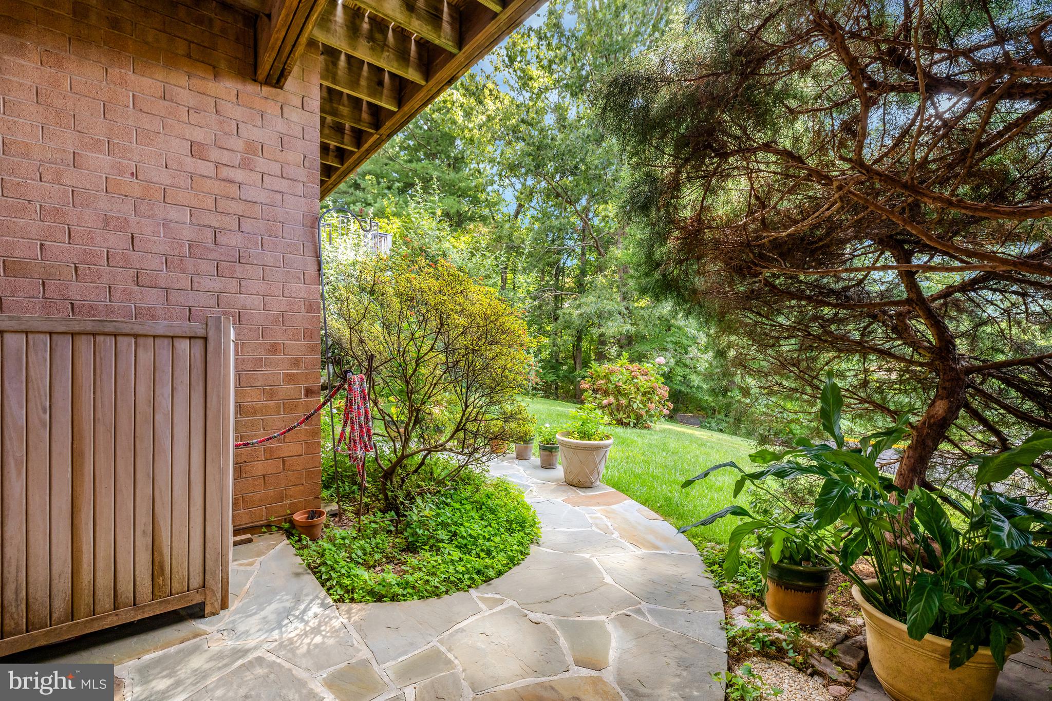 11088 Glade Court Reston, VA 20191 - Photo 49 of 75 a view of a pathway both side of yard