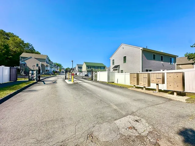 a view of a building with a outdoor space