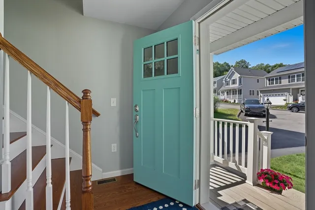 a view of balcony and deck