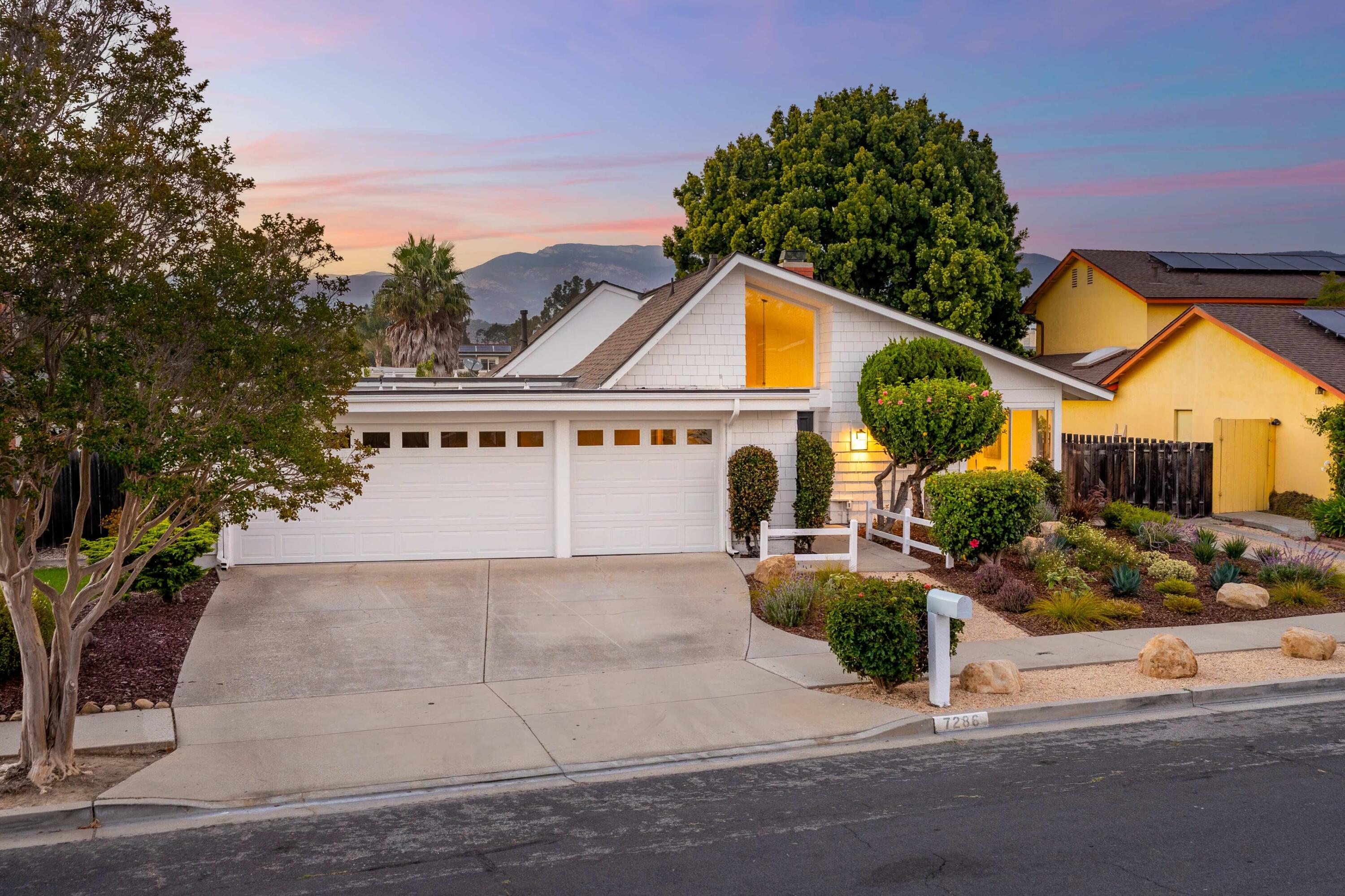 7286 Georgetown Road Goleta, CA 93117 - Photo 18 of 50 Twilight front - 7286 Georgetown Rd