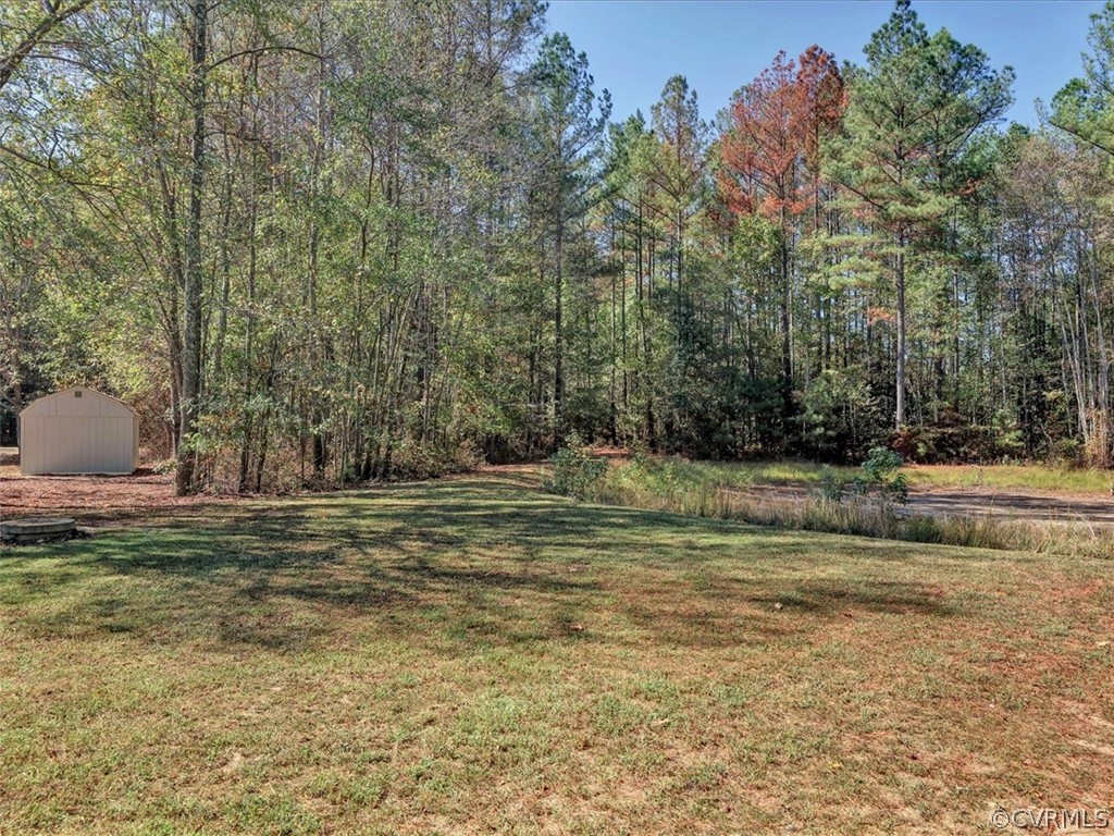 9201 Cattail Road Chesterfield, VA 23838 - Photo 28 of 35 a backyard of a house with trees
